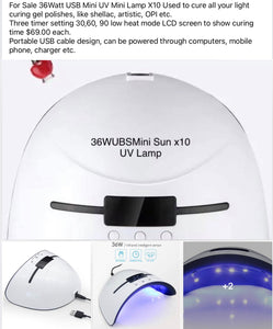 UV- Mini Lamp x10