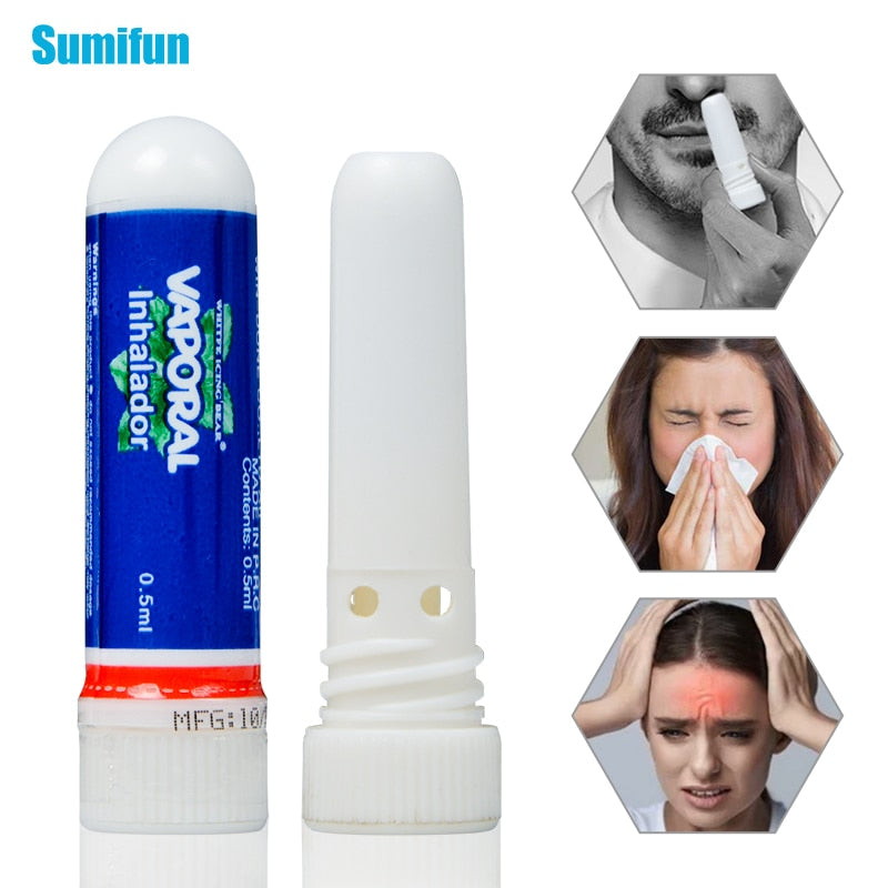 1pcs Nasal Inhaler Cooling Herb Ointment Headache Dizziness