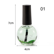 Load image into Gallery viewer, 1 Bottle 15ml Dried Flowers Softener Nutritional Cuticle Oil Treatment
