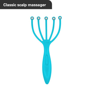 Hot Seller Scalp Massager Steel Ball Head Massage Relaxation Five Finger  Massager For Head
