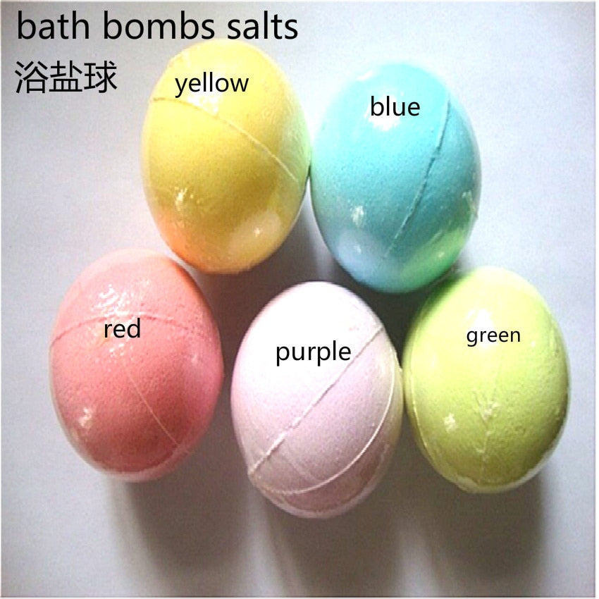 ROSOTENA 40g Bath Bombs Bubble Bath Salts Essential oil 4pcs/lot
